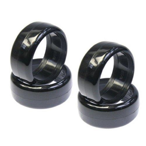 イーグル模型 1/10ドリフトタイヤ26mm幅・ソフト (4個) :タミヤ1/10ホイル用 3725-S4 | 