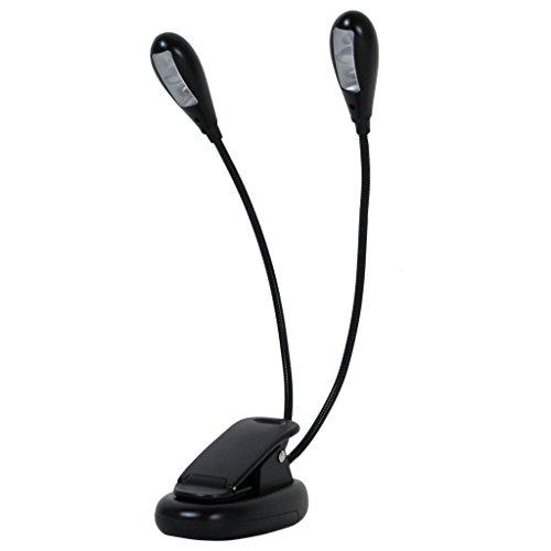 KC 譜面台ライト グースネックタイプ 4LED ブラック KML-02/BK | 