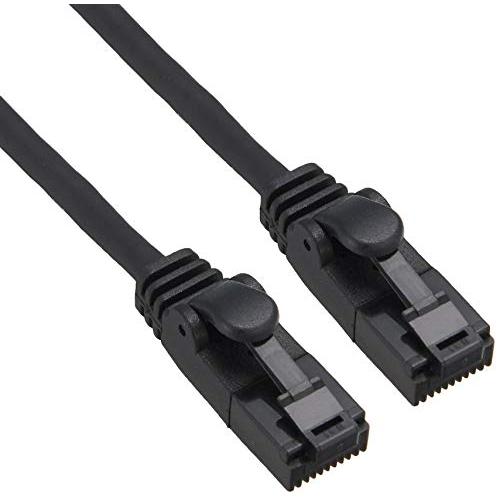 エレコム LANケーブル CAT6 0.5m ツメが折れない 爪折れ防止コネクタ cat6準拠 やわらか ブラック LD-C6YT/BK05 | 