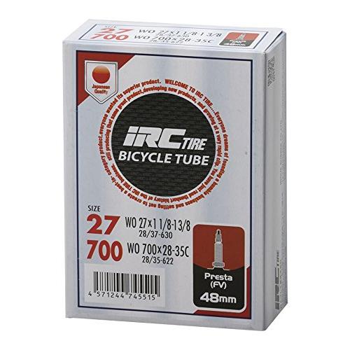 IRC TIRE (アイ・アール・シー) 自転車 チューブ WO 700 × 28C-35C・27 × 1 1/8-1 3/8 仏式ロングバルブ | 