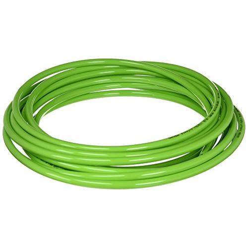 TRUSCO(トラスコ) ポリウレタンチューブ 10X6.5mm 10M巻 ライトグリーン TEN1010 | 