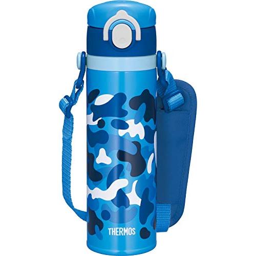 サーモス 水筒 真空断熱キッズケータイマグ 500ml ブルー JOI-500 BL | 