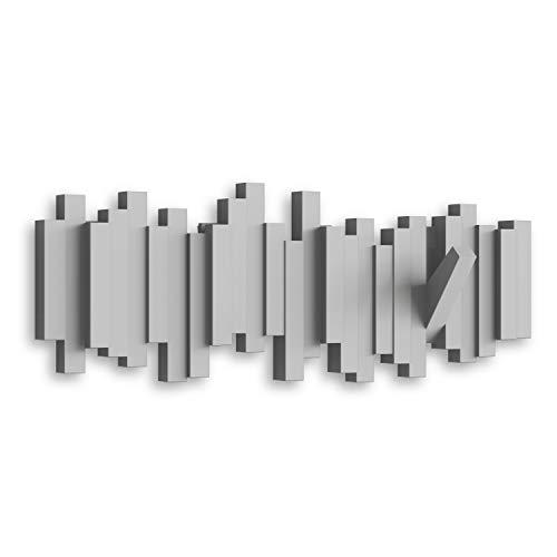 umbra (アンブラ) 壁掛けフックインテリア 収納 ウォールハンガー 2318211918 グレー | 