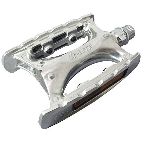 MKS(三ヶ島製作所) 自転車 ペダル ロードバイク対応 アルミニウム IC-LITE (アイシーライト) シルバー | 