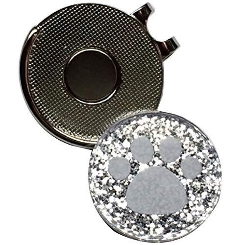 MARUA(マルア) グリーンマーカー 肉球 キラキラ 集光マーカー (シルバー) | 