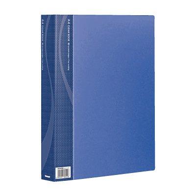 クリアブック/ベーシックカラー A4・S型・80P ブルー CB1035BN [オフィス用品] | 