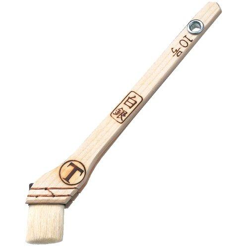 大塚刷毛 ダメ込み・隅切り用刷毛 「白銀」 筋違 白 10号 | 