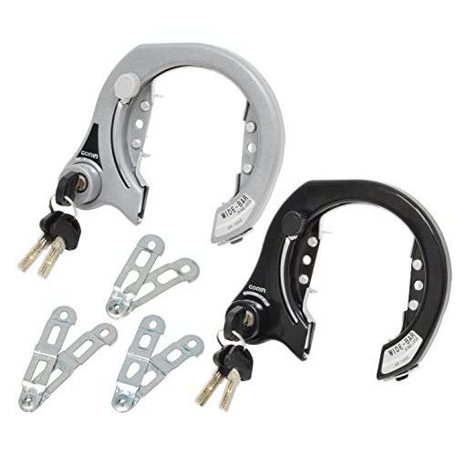 ゴリン(GORIN) ディンプルキー式大型リング錠 ブラック GR1000-K | 