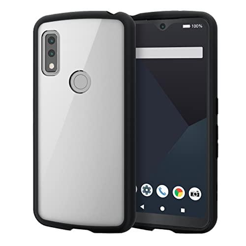 エレコム arrows We [ F-51B / FCG01 ] ケース カバー 耐衝撃 衝撃吸収 フレームカラー 背面クリア TOUGH SL | 