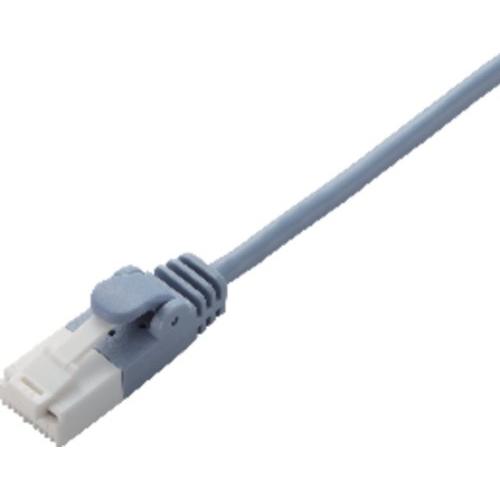 エレコム LANケーブル CAT6 7m ツメが折れない 爪折れ防止コネクタ cat6準拠 スリム ブルー LD-GPST/BU70 | 