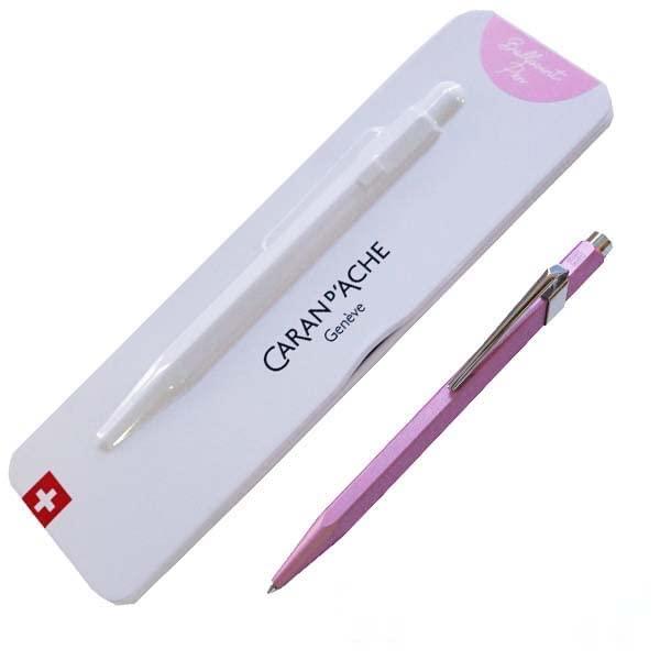 CARAN D'ACHE カランダッシュ ボールペン 油性 849 カラーマットX ピンク NF0849-591 正規輸入品 | 