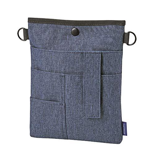 クツワ 収納ケース ファストレージ 薄型ワークポーチ ネイビー FS100NB | 