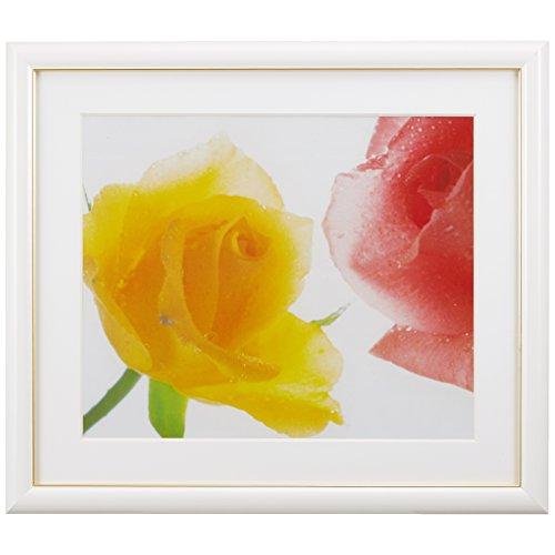 FUJICOLOR 額縁 アートフレーム 4切 木製 ホワイト 47081 | 