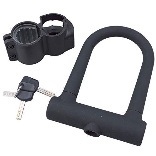 J&C FAVORI [アルミUロックWディンプルキー] ブラック 76mmX128mm シートポストブラケット ディンプルキー 3本付属 FV | 