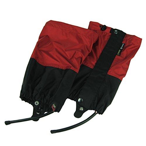 イスカ(Isuka) (ISUKA) ゴアテックス ライトスパッツ フロントジッパー S 246419 レッド | 