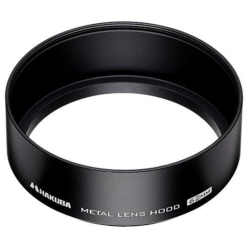 ハクバ HAKUBA レンズフード メタルレンズフード 高強度6000系アルミニウム合金製 62mmフィルター径装着用 ブラック KMH-62 | 