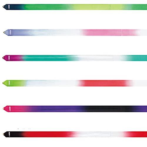 ササキ(SASAKI) 新体操 手具 リボン 国際体操連盟認定品 日本体操協会検定品 ハイピッチグラデーションリボン 長さ5m LYMG×W×F | 
