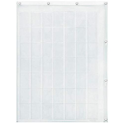 日本製 SAKI(サキ) コレクションポケット トレカサイズ(49P) W-170 クリア w58×h77cm(タテ向き使用時) | 