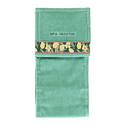 オカ(OKA) ロイヤルコレクション アーツ トイレットペーパーホルダーカバー グリーン (洗える 北欧 おしゃれ) | 