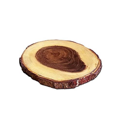 木製 食器 鍋敷 皿 プレート 直径約16cm konoka JA22-12-2s | 