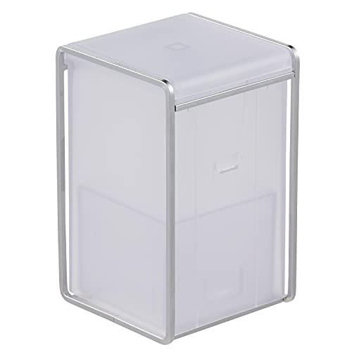 SORO:U ステンレス 引き出す フロスケース (抗菌トレー) 歯間ブラシ、綿棒などの収納にも | 