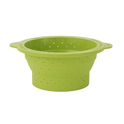 tone トーン 18cm たためるシリコンざる SG-01 (グリーン) | 