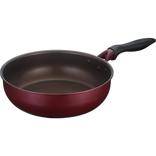 サーモス デュラブルシリーズ 炒め鍋 26cm レッド IH対応 KFH-026D R | 