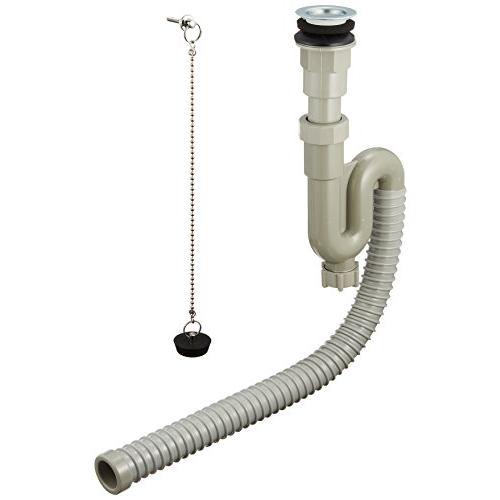 SANEI アフレ付Sトラップホース ジャバラ 位置決め簡単 パイプ径32mm 樹脂製 PH786-32 | 