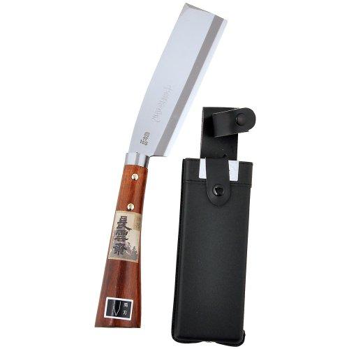 長雲斉 磨サヤ入 鉈 両刃 165mm | 