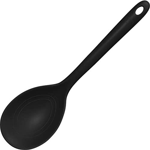 ワールドクリエイト(WORLD CREATE) クッキングスプーン ブラック ViV 抗菌 シリコーンキッチンシリーズ 60055 26.5cm | 