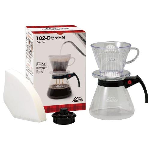 カリタ(Kalita) コーヒー ドリップセット 102-DセットN (2~4人用) #35167 | 