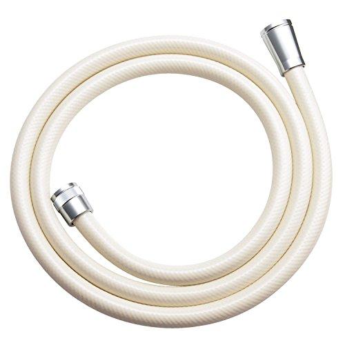 ガオナ これカモ シャワーホース 取替用 2.5ｍ(アダプター付 ほとんどのメーカーに対応 アイボリー) GA-FK034 | 