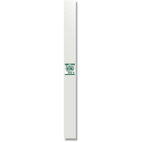 シモジマ ヘイコー 透明 OPP袋 クリスタルパック 6.5×75cm 100枚 S6.5-75 | 