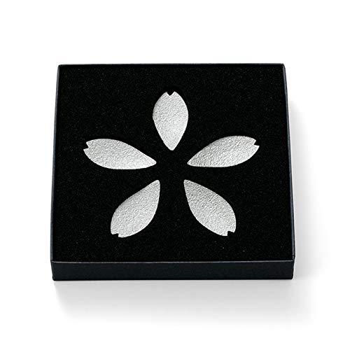 能作　箸置 - さくら - ５ヶ入　〔錫100％〕　501700 | 