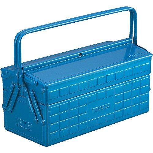 トラスコ中山(TRUSCO) 2段工具箱 350X160X260 ブルー ST-3500-B | 