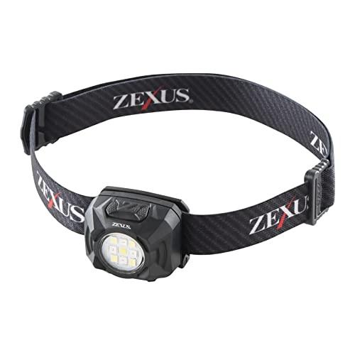 冨士灯器 ZEXUS(ゼクサス) LEDライト ZX-R30 充電式 [最大400ルーメン メインLED点灯時間:最大8時間 白/赤色] | 