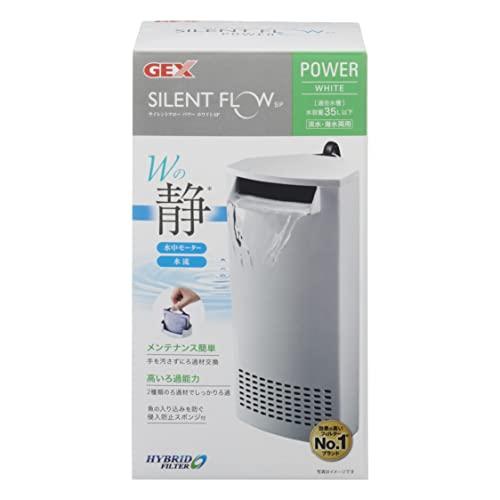 ジェックス GEX AQUA FILTER サイレントフローパワー ホワイトSP ハイブリッドフィルター 水中設置式 コーナー設置型 | 