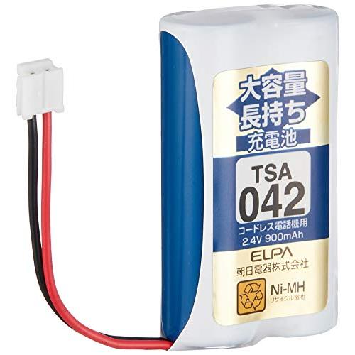 エルパ (ELPA) 大容量長持ち充電池 ケンウッド同等品 2.4V 900mAh ニッケル水素充電池 TSA-042 | 
