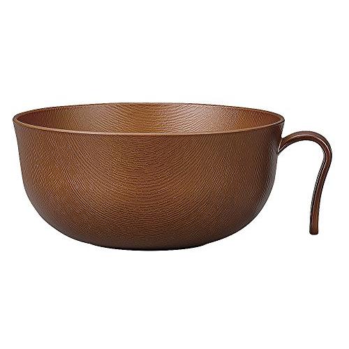 宮本産業 Woody 持手付どんぶり ライトブラウン 4512951116946 | 