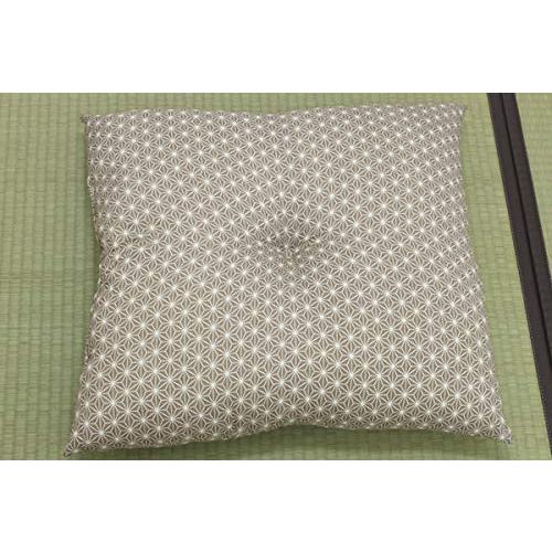 イケヒコ 座布団 銘仙判 日本製 錦 ベージュ 約55cn×59cm 2枚組 3565620 | 