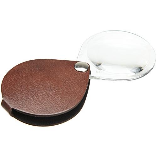 ESCHENBACH 携帯用ルーペ クラシック&ヴィヴィッド 丸型 倍率3.5倍 ブラウン 1740-450 | 