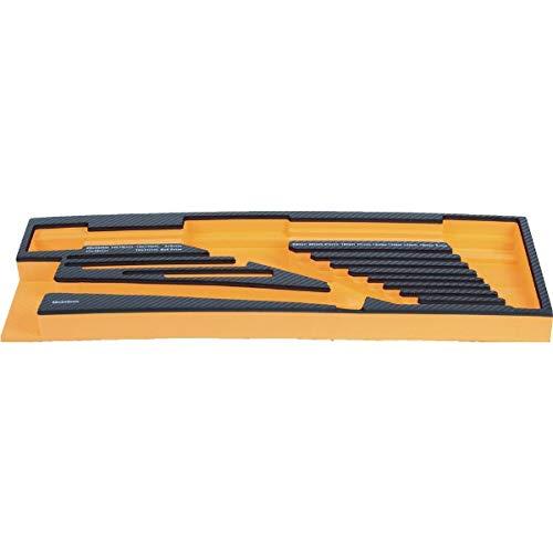 TRUSCO(トラスコ) EVAフォーム 黒×オレンジ 3段式キャビネット用 TIT62SBKF3 | 