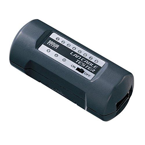 サンワサプライ ミニLANケーブルテスター LAN-TST4 | 