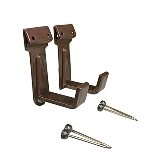 福井金属工芸(Fukuikinzokukogei) B.S壁用額受 45mm 茶 F-0064 | 