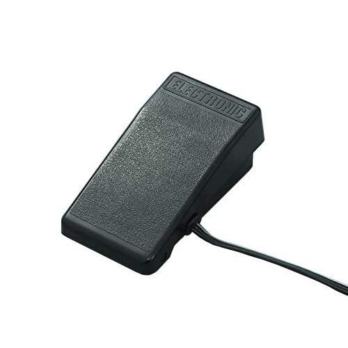ジャノメ純正電子ミシン用フットコントローラー（黒色・丸3ピンプラグ）プラグサイズ縦26ミリ横12ミリ | 