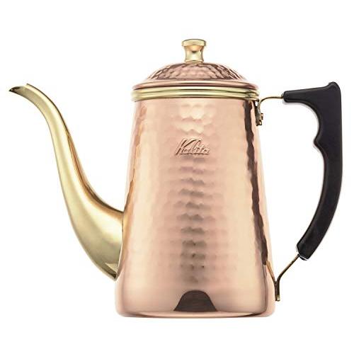 カリタ Kalita コーヒーポット 銅製 700ml 細口 ノズル 直火 日本製 Cuケトル700 ドリップポット ドリップケトル コーヒー | 