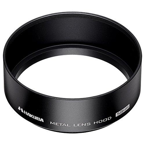 ハクバ HAKUBA レンズフード メタルレンズフード 高強度6000系アルミニウム合金製 58mmフィルター径装着用 ブラック KMH-58 | 