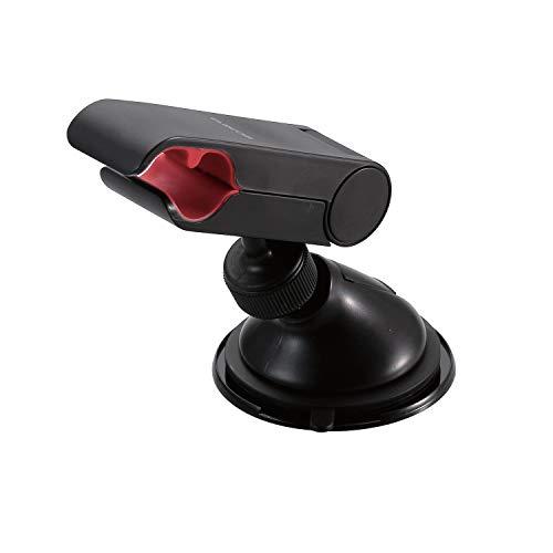 エレコム 車載ホルダー 【スマホスタンド ゲル吸盤タイプ】 クリップタイプ ブラック P-CARS05BK | 