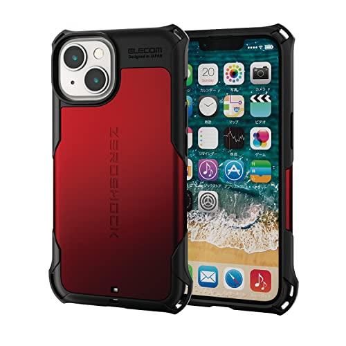 エレコム(ELECOM) iPhone 14 / 13 ケース カバー 耐衝撃 衝撃吸収 ZEROSHOCK [四つ角ダンパー/ハニカム構造/ダ | 