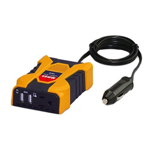 大橋産業(Ohashi Sangyo) BAL ( 大橋産業 ) DC/ACインバーター 矩形波 DC12V車専用 定格出力:120W 2802 | 